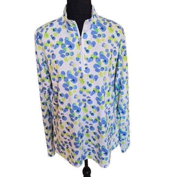 San Soleil Womens Long Sleeve Quick Dry UPF 50 Athletic Top Size XL - Picture 1 of 12